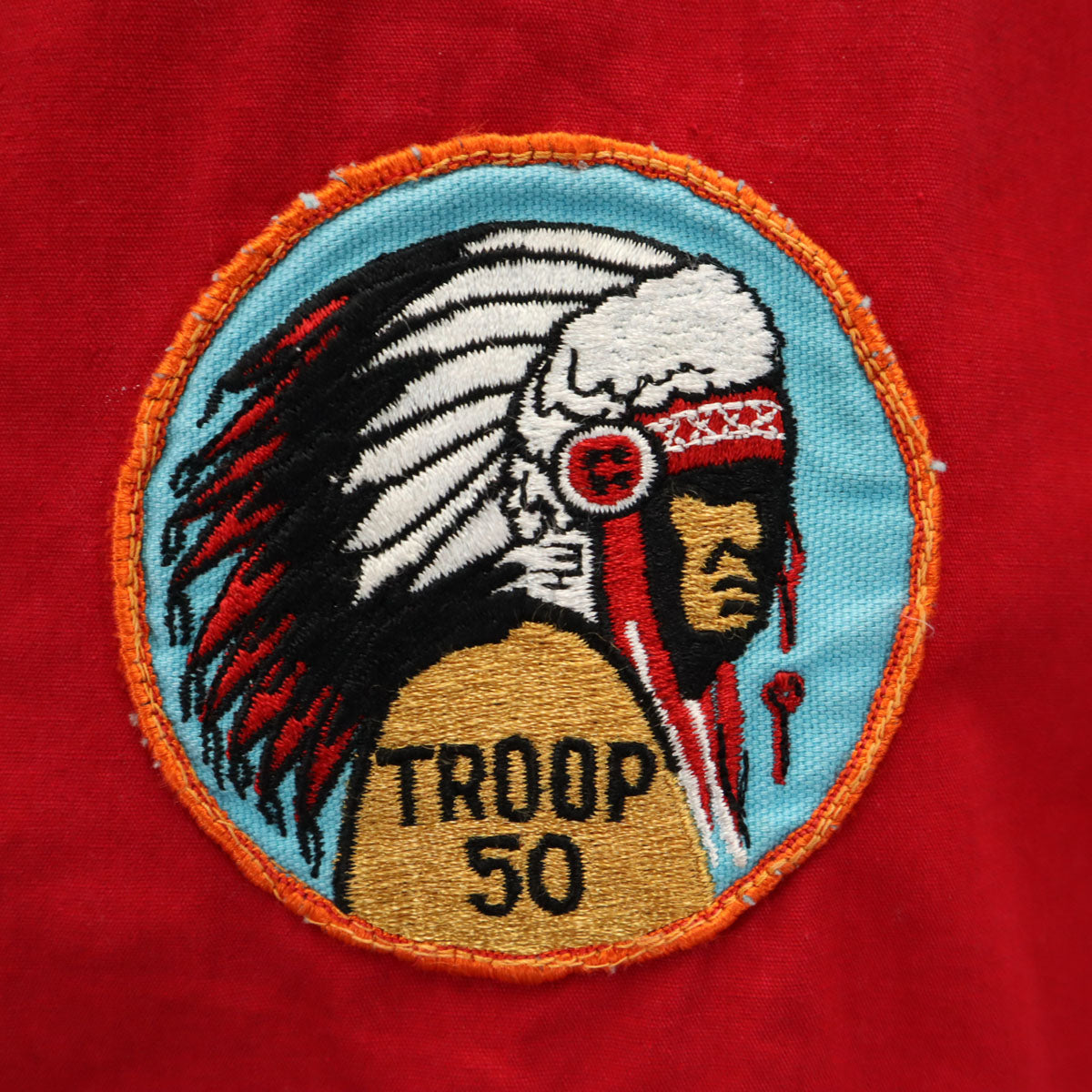 PACIFIC ATHLETIC COMPANY 70s ヴィンテージ 長袖 ブルゾン M レッド メンズ