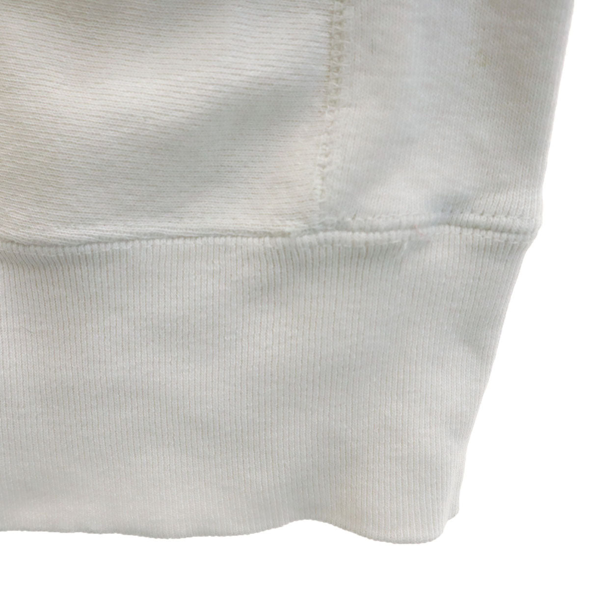 Champion チャンピオン 80s USA製 トリコタグ 2枚タグ ヴィンテージ リバース 長袖 スウェット M ホワイト REVERSE WEAVE 裏起毛 メンズ