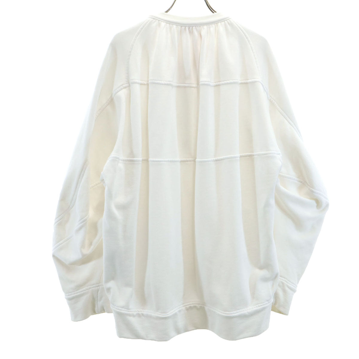 N°21 ヌメロ ヴェントゥーノ イタリア製 長袖 スウェット トレーナー 3S 白 レディース