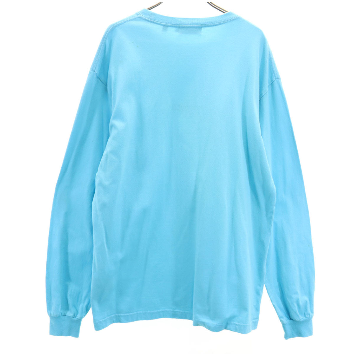 XLARGE エクストララージ ロゴ刺繍 長袖 Tシャツ L ブルー系 ロンT メンズ