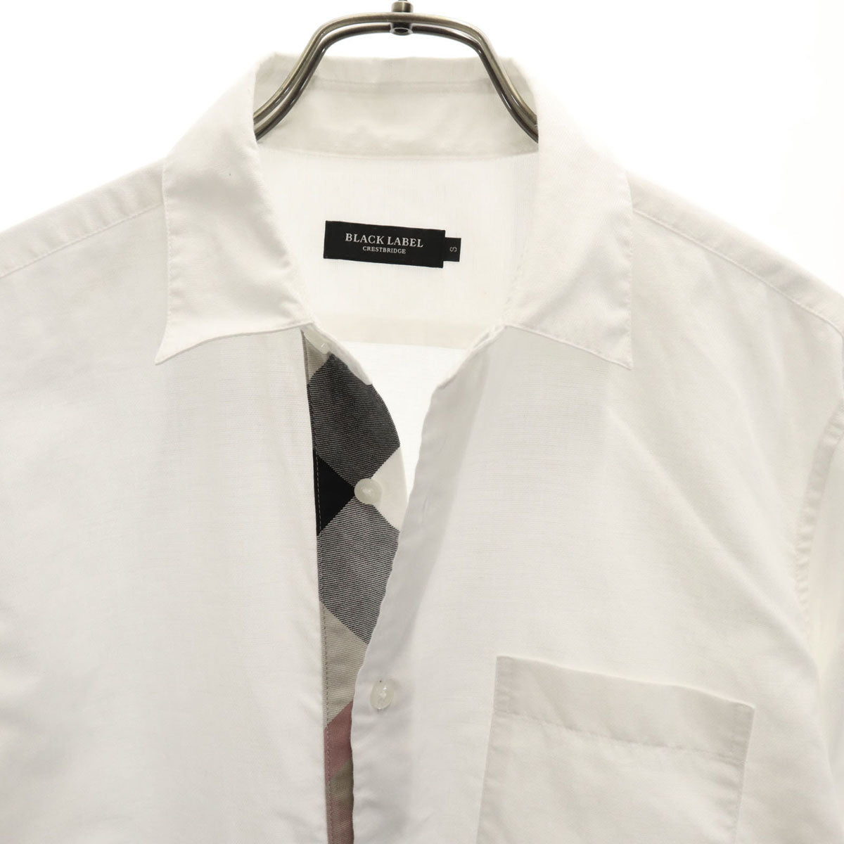 BLACK LABEL CRESTBRIDGE ブラックレーベルクレストブリッジ 長袖 シャツ S ホワイト系 三陽商会 メンズ