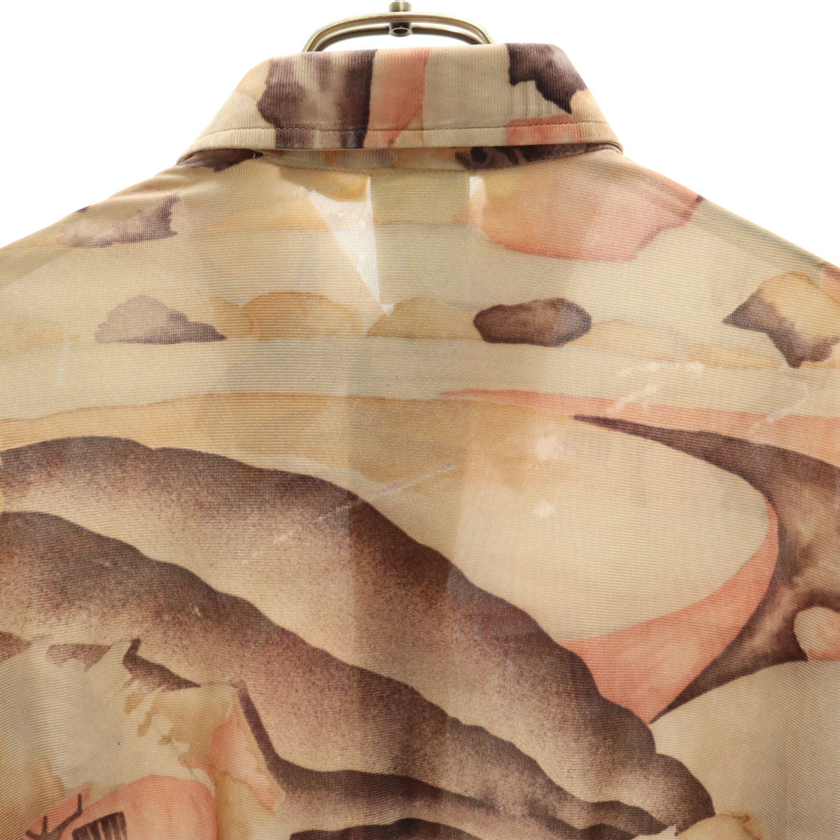 KENNINGTON ケニントン 70s ヴィンテージ 総柄 長袖 シャツ メンズ