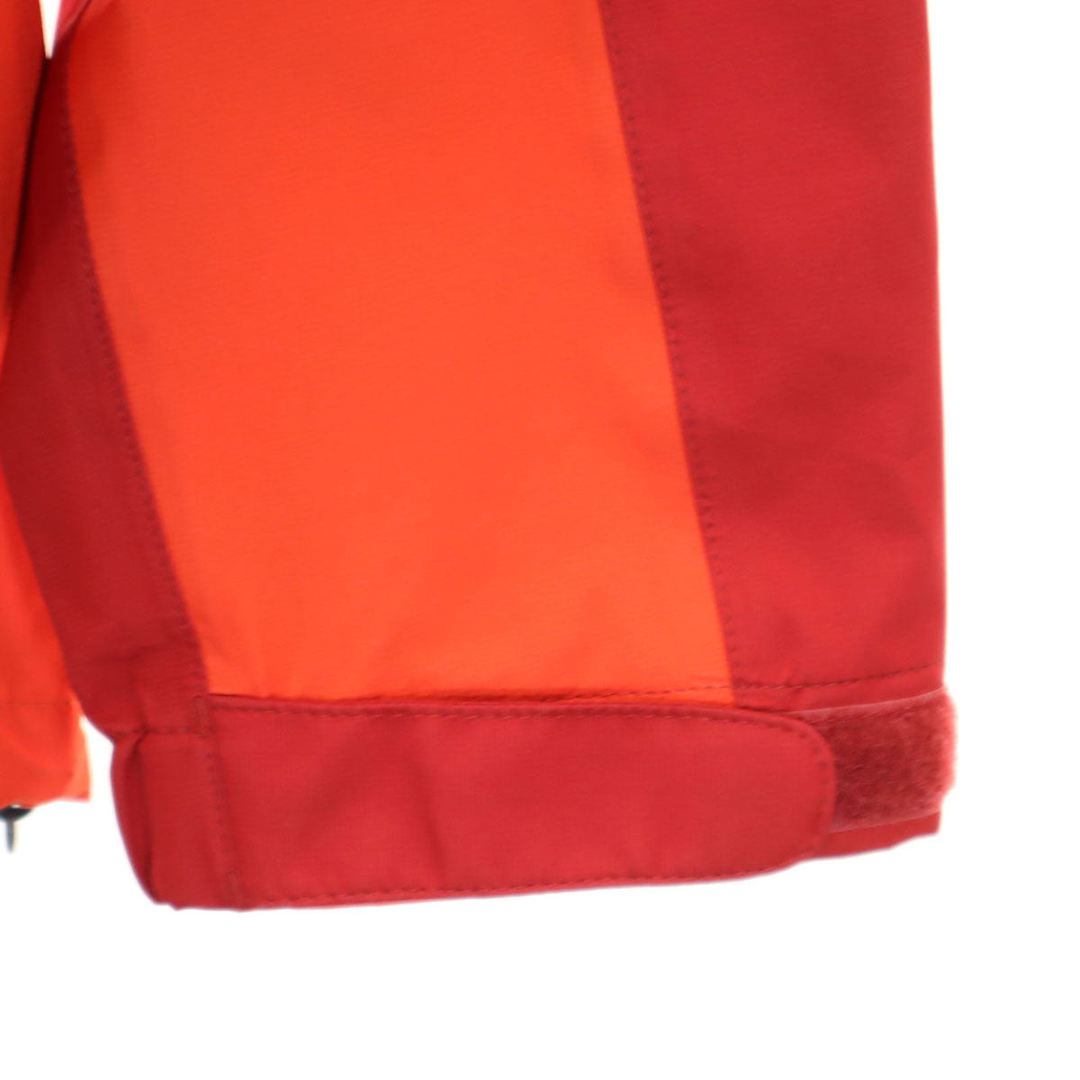 THE NORTH FACE ノースフェイス レインジャケット 上下 セットアップ M 朱色 レインテックス プラズマ アウトドア NPW11212 収納袋付き レディース