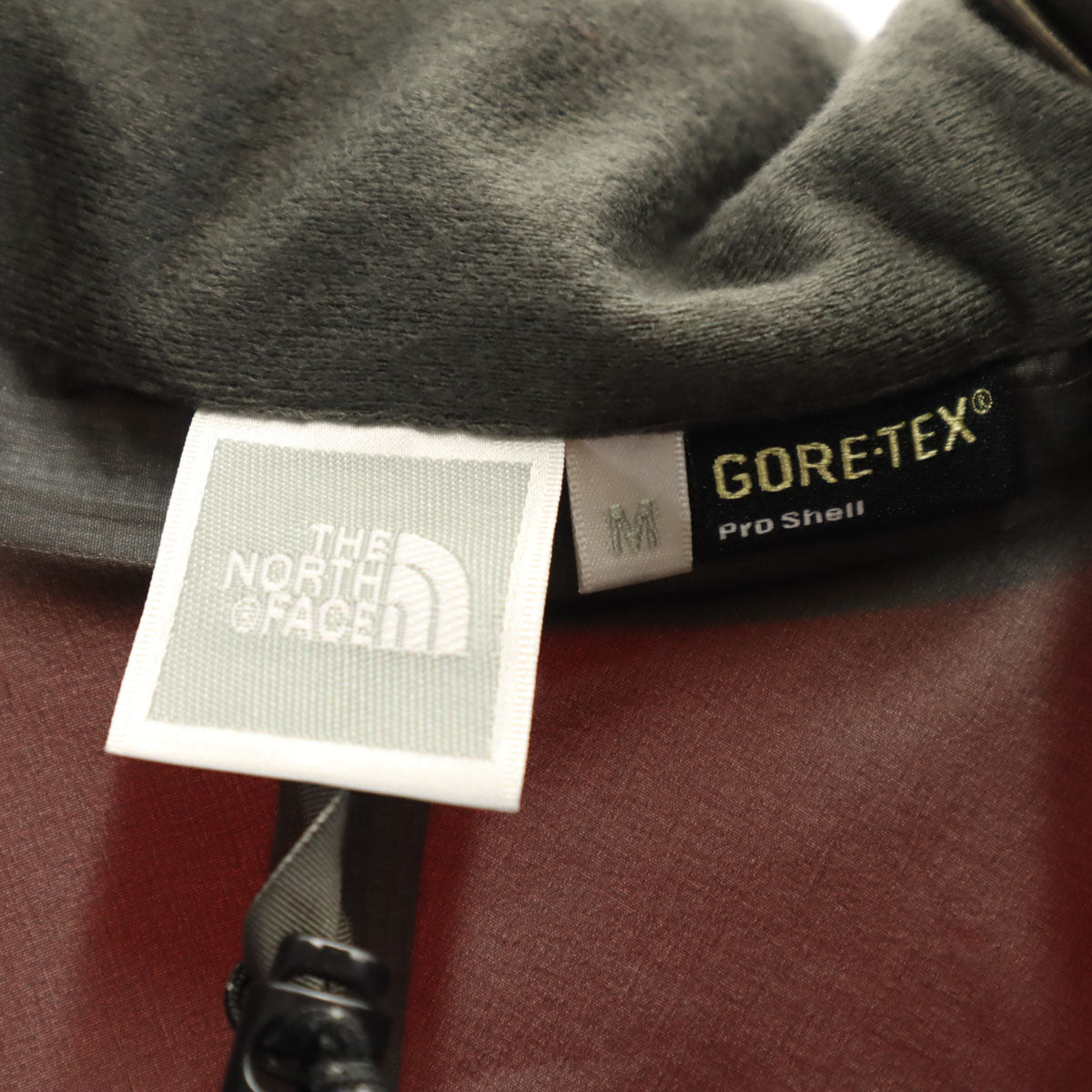 THE NORTH FACE ノースフェイス レインジャケット 上下 セットアップ M 朱色 レインテックス プラズマ アウトドア NPW11212 収納袋付き レディース