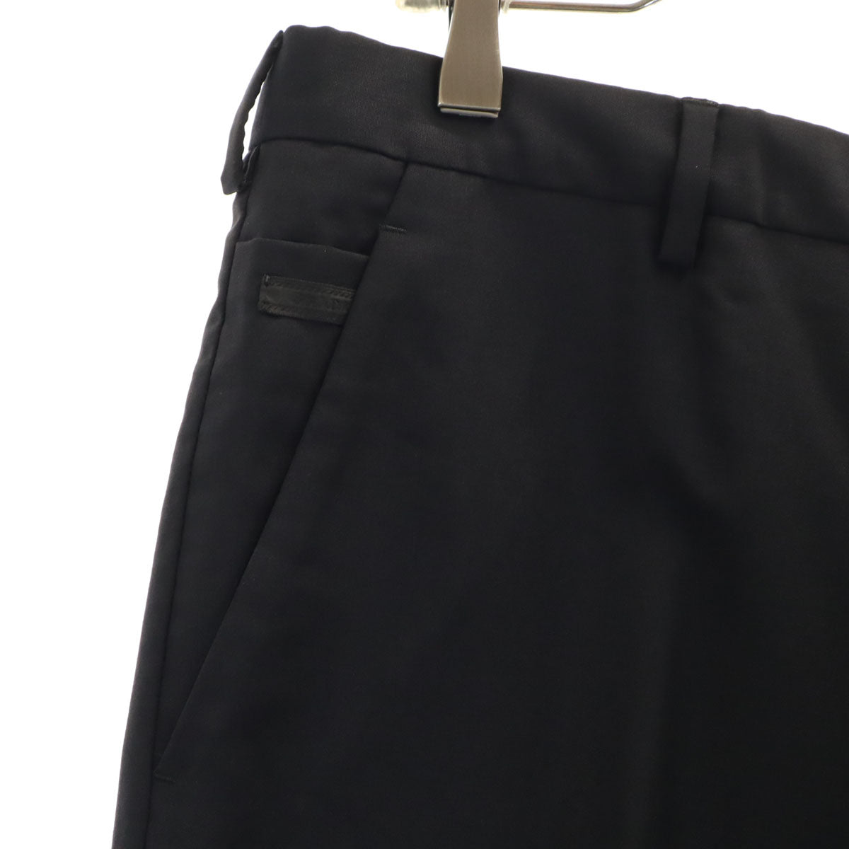 PRADA プラダ イタリア製 スーツ 上下 セットアップ 48R ブラック メンズ