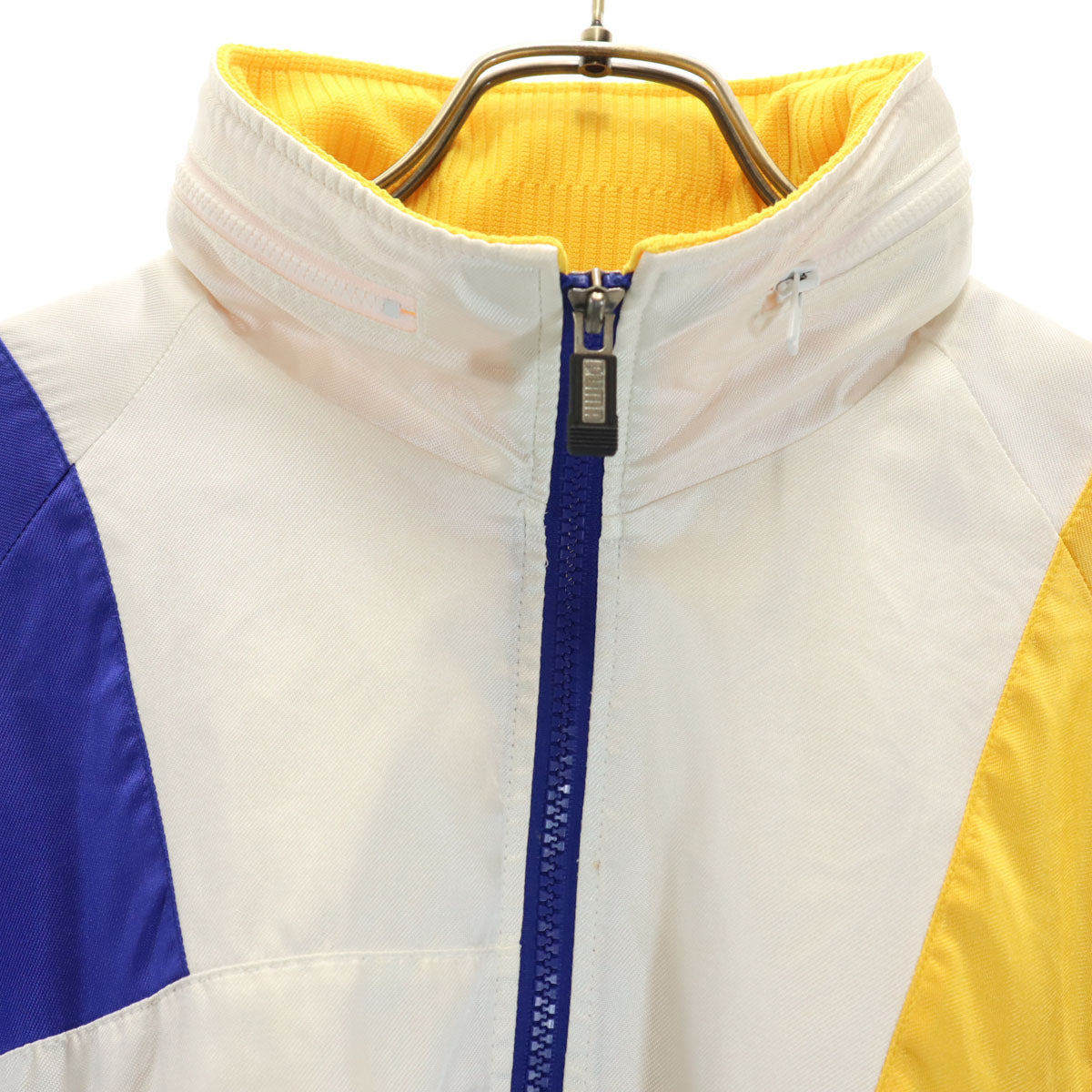 PUMA プーマ 90s 日本製 オールド ヒットユニオン トラックジャケット 上下 セットアップ M 青紫系 裏メッシュ メンズ