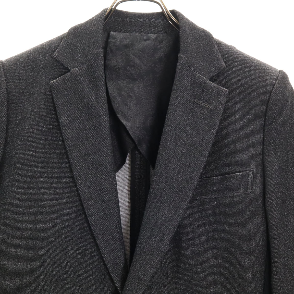 1PIU1UGUALE3 ウノピゥウノウグァーレトレ 日本製 スーツ 上下 セットアップ 3/4 グレー メンズ