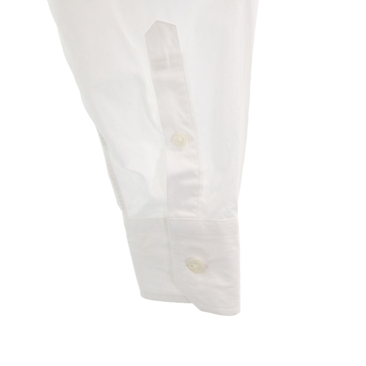 JOHN LAWRENCE SULLIVAN ジョンローレンスサリバン Thomas Mason トーマスメイソン 日本製 長袖 コットンシャツ 46 ホワイト メンズ