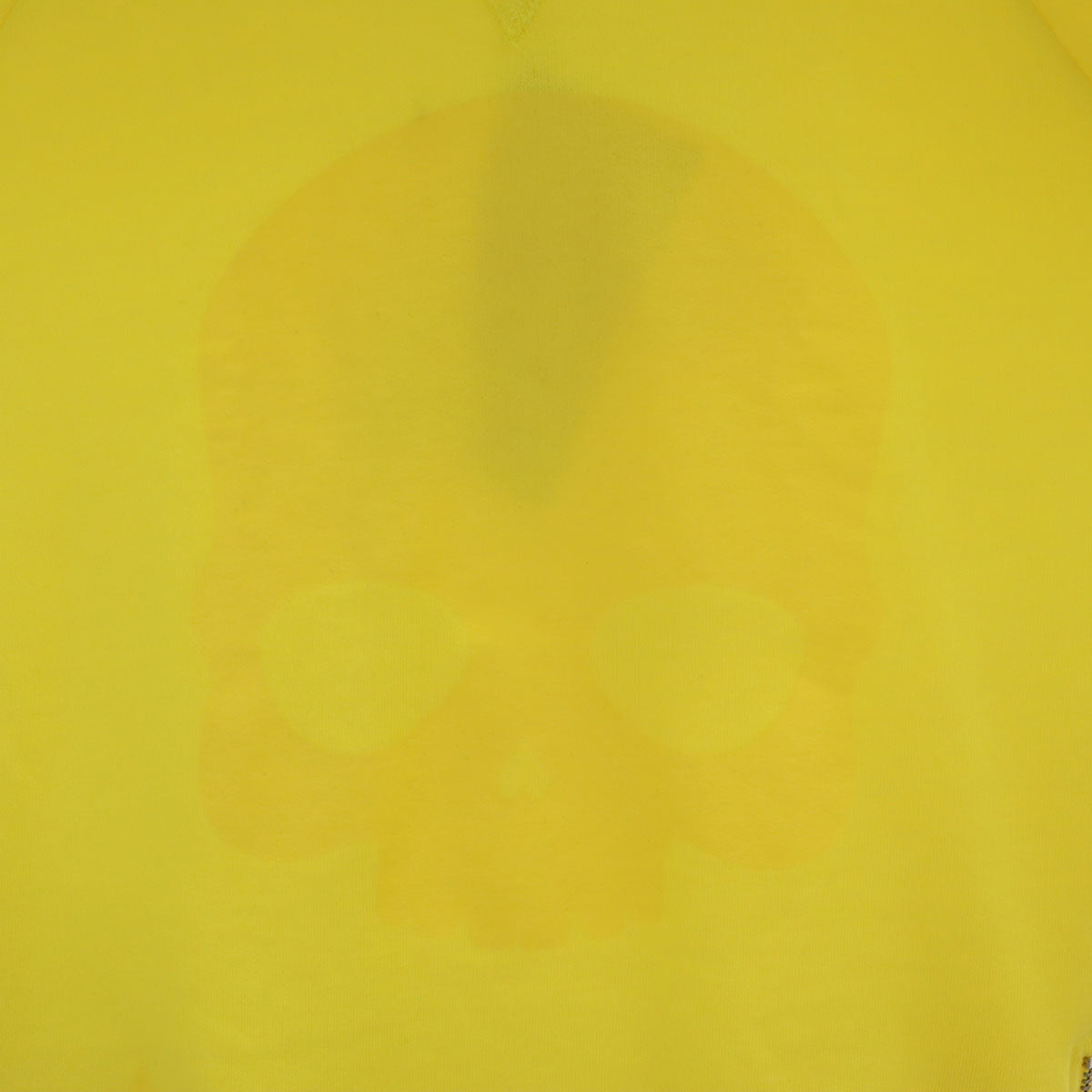 HYDROGEN ハイドロゲン スカル 長袖 スウェット トレーナー 12 イエロー キッズ