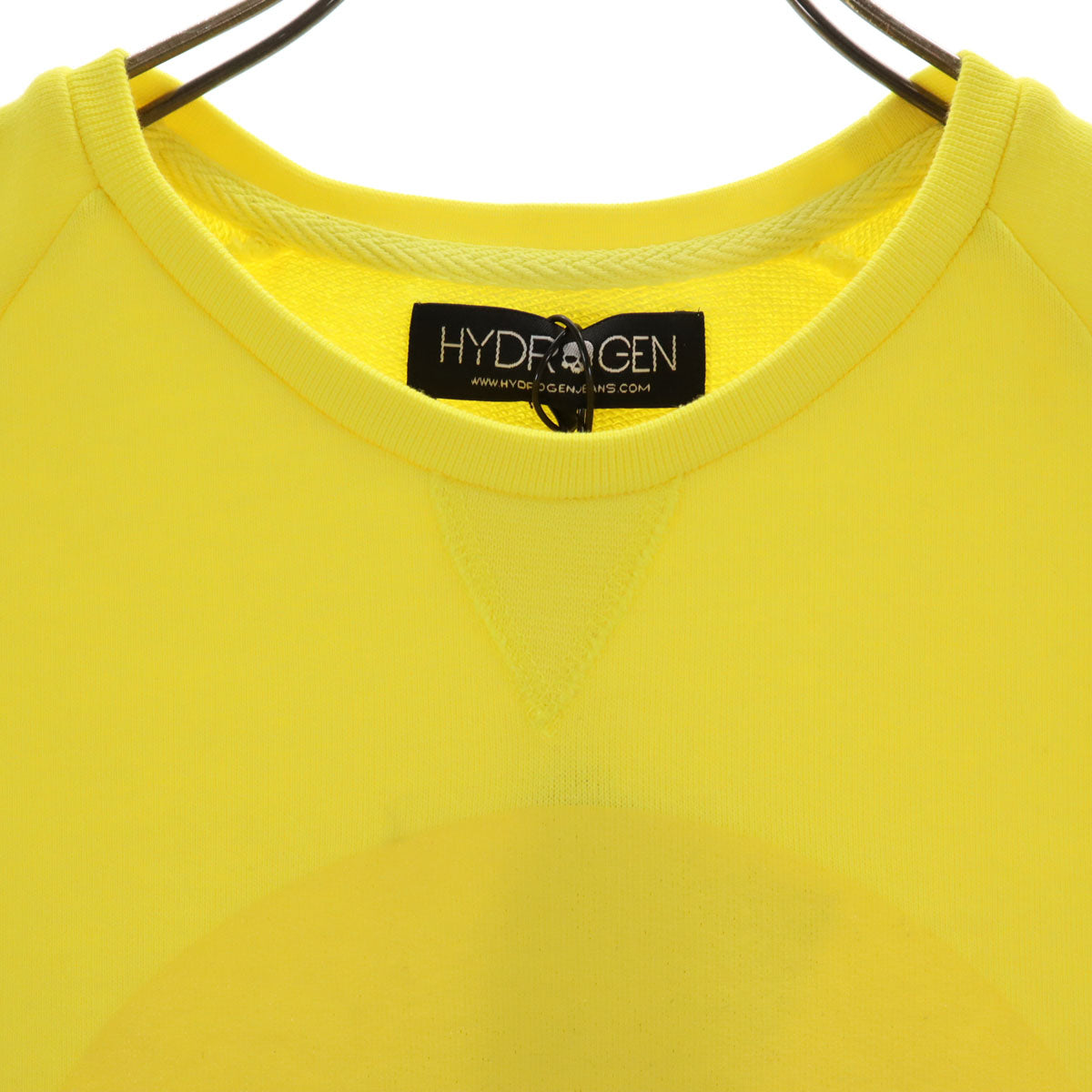 HYDROGEN ハイドロゲン スカル 長袖 スウェット トレーナー 12 イエロー キッズ