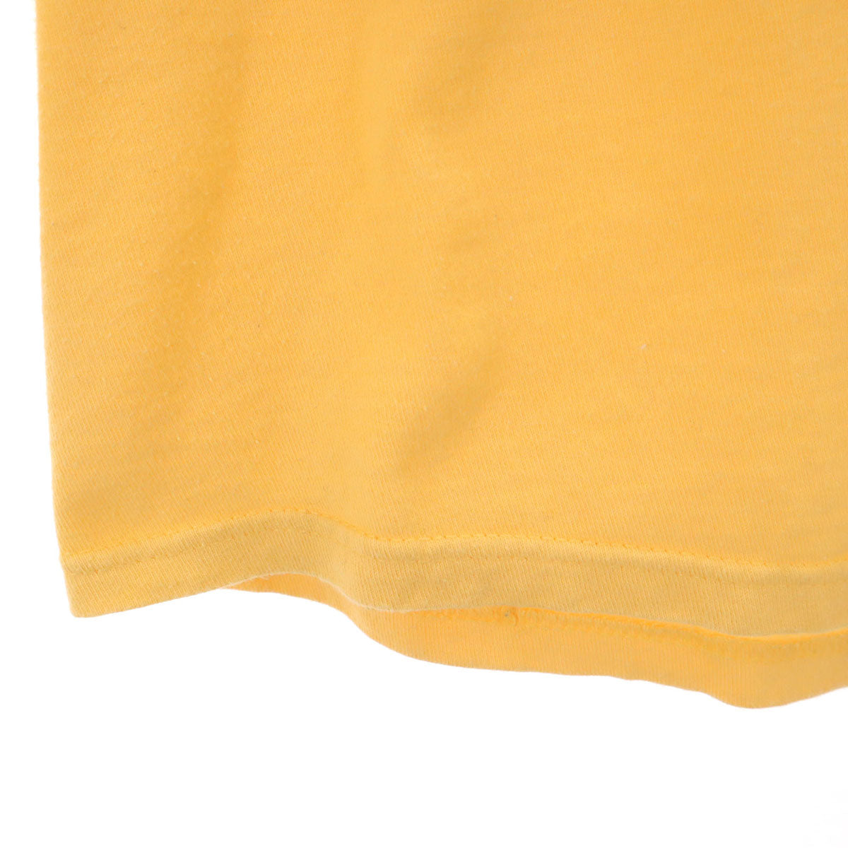 STUSSY ステューシー バックロゴ 長袖 Tシャツ S イエロー系 ロンT メンズ