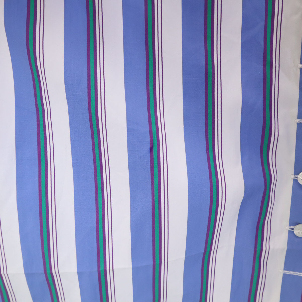 MSGM エムエスジーエム イタリア製 ストライプ柄 長袖 コットンシャツ 38 ホワイト レディース