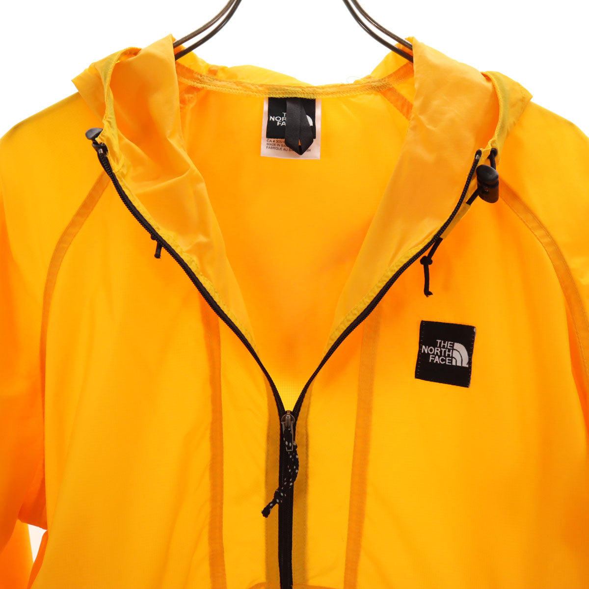 THE NORTH FACE ノースフェイス 長袖 ナイロンジャケット S 山吹色 アウトドア NP-0002 メンズ