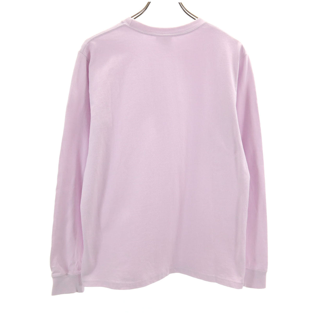 THE NORTH FACE ノースフェイス 長袖 ヌプシコットン Tシャツ L ライトパープル アウトドア NTW82135 ロンT レディース