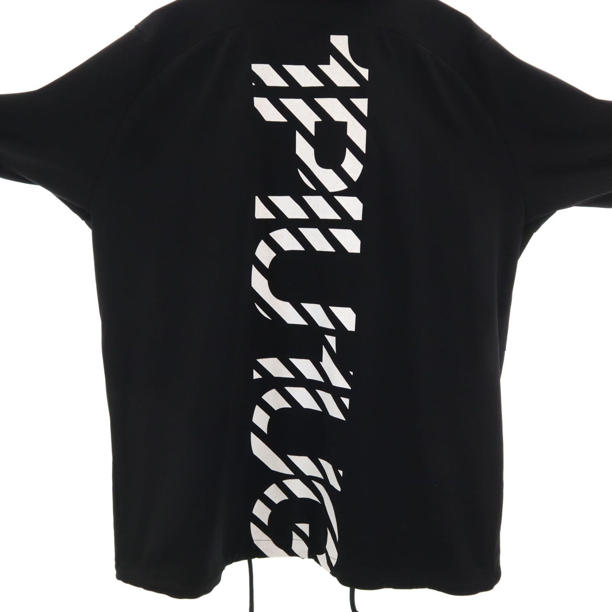 1piu1uguale3 RELAX ウノピゥウノウグァーレトレ リラックス 長袖 ジップパーカー XL ブラック メンズ