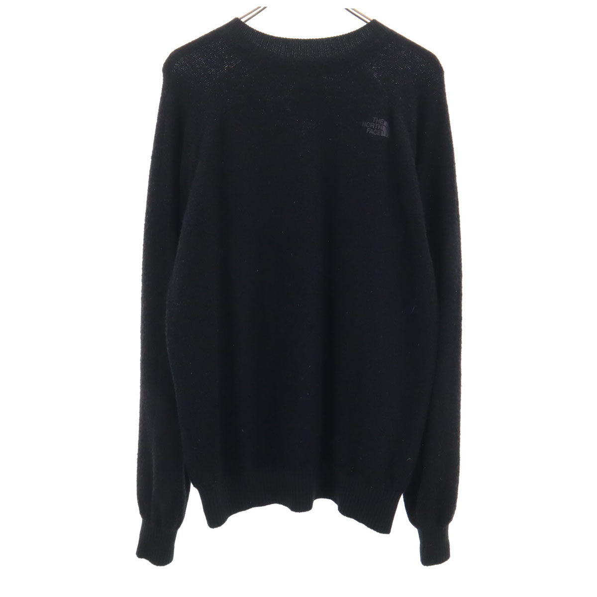 THE NORTH FACE ノースフェイス 長袖 コンフォーティブウール トレーナー M ブラック アウトドア NT62296 メンズ