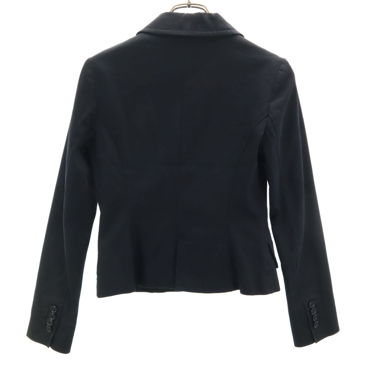 Diagram ダイアグラム 日本製 テーラードジャケット 36 ブラック レディース