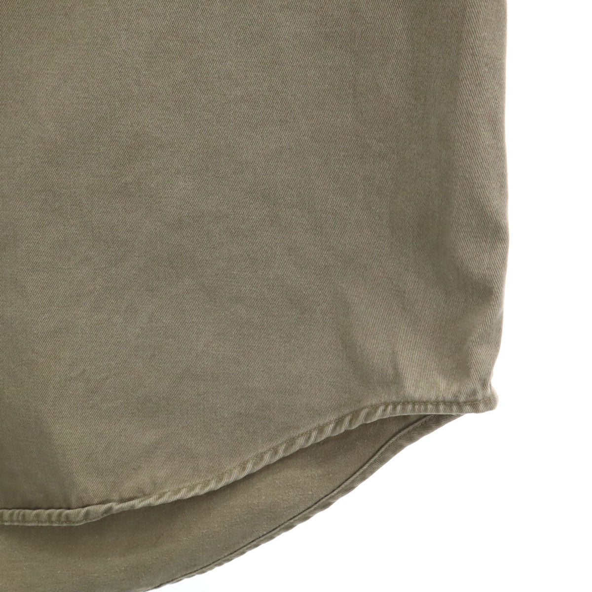 GAP ギャップ 90s オールド 長袖 コットンシャツ L オリーブ メンズ