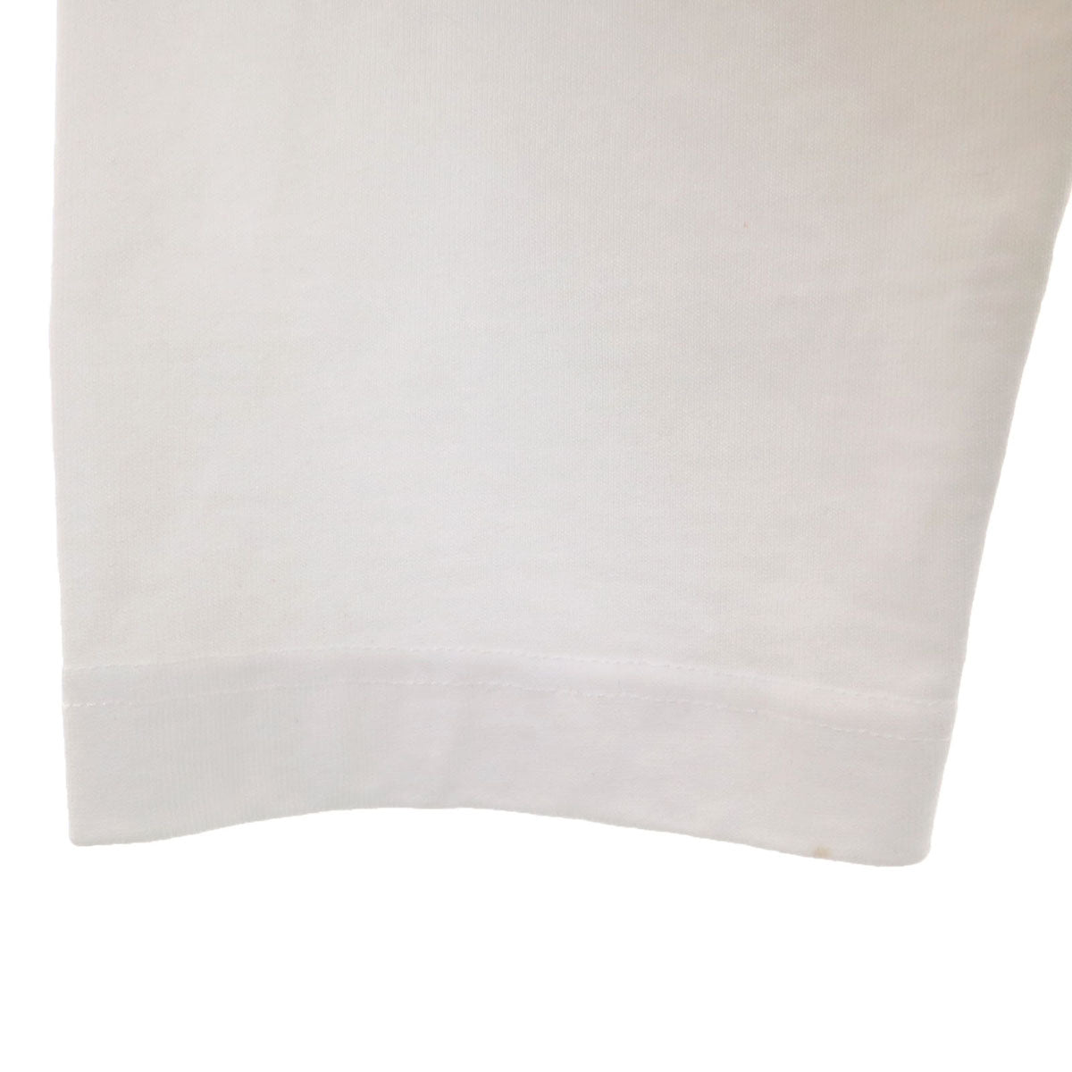 STUDIO NICHOLSON スタジオニコルソン 長袖 ハーフジップ Tシャツ S 白 ロンT メンズ