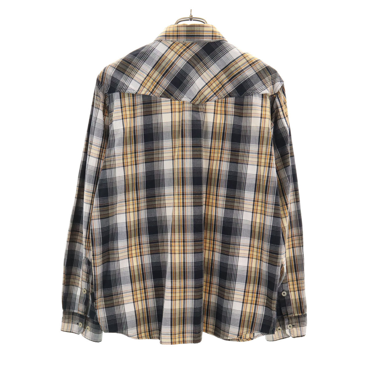 patagonia パタゴニア チェック柄 長袖 ウエスタンヨーク シャツ S 黒系 52250 アウトドア メンズ