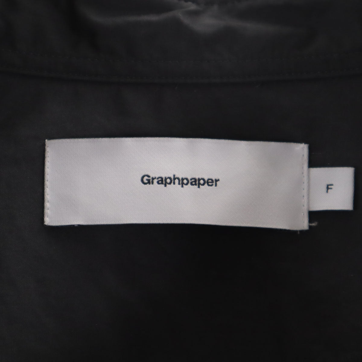 Graphpaper グラフペーパー 日本製 長袖 シャツ F グレー メンズ