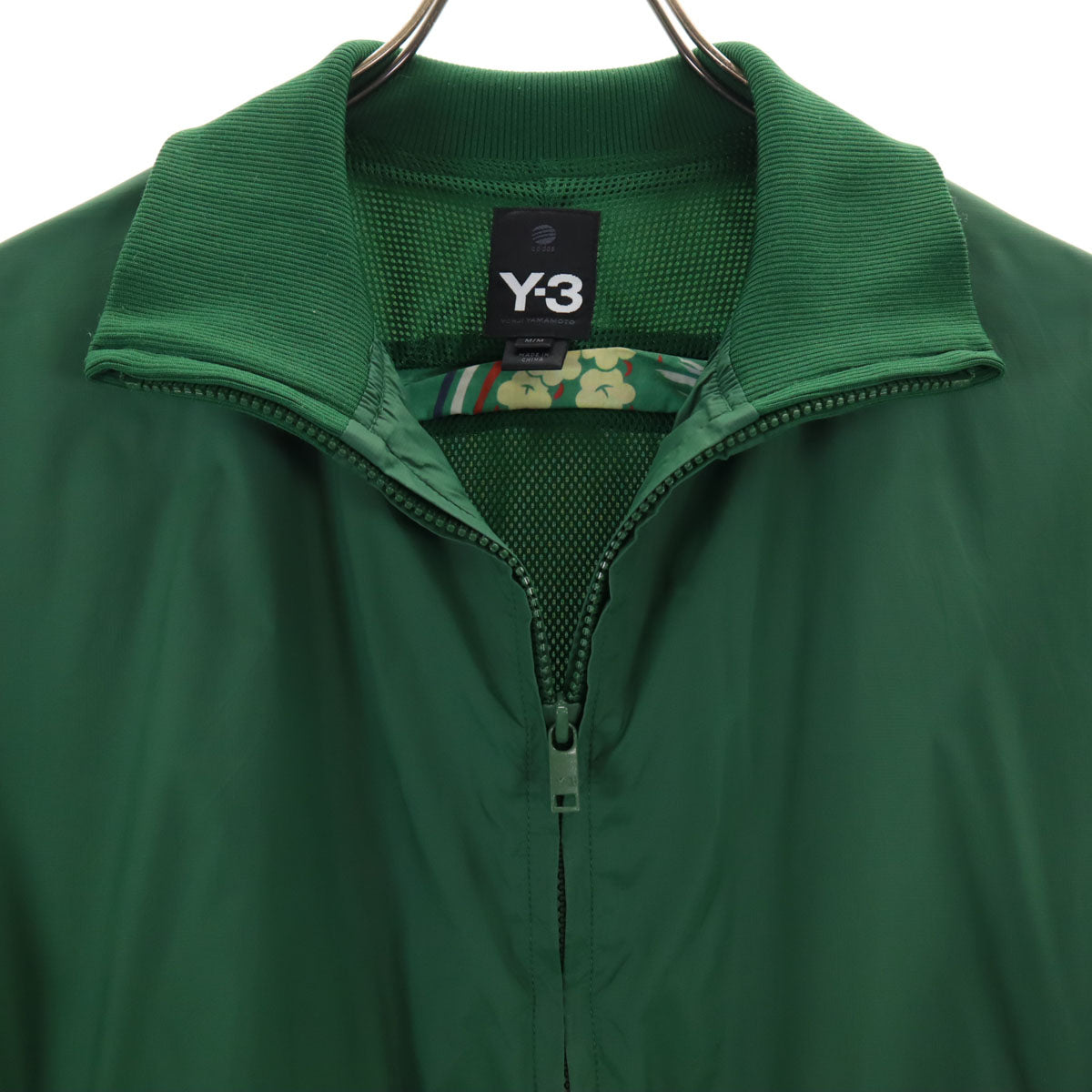 Y-3 ワイスリー adidas アディダス Yohji Yamamoto ヨウジヤマモト コラボ トラックジャケット M グリーン 裏メッシュ メンズ