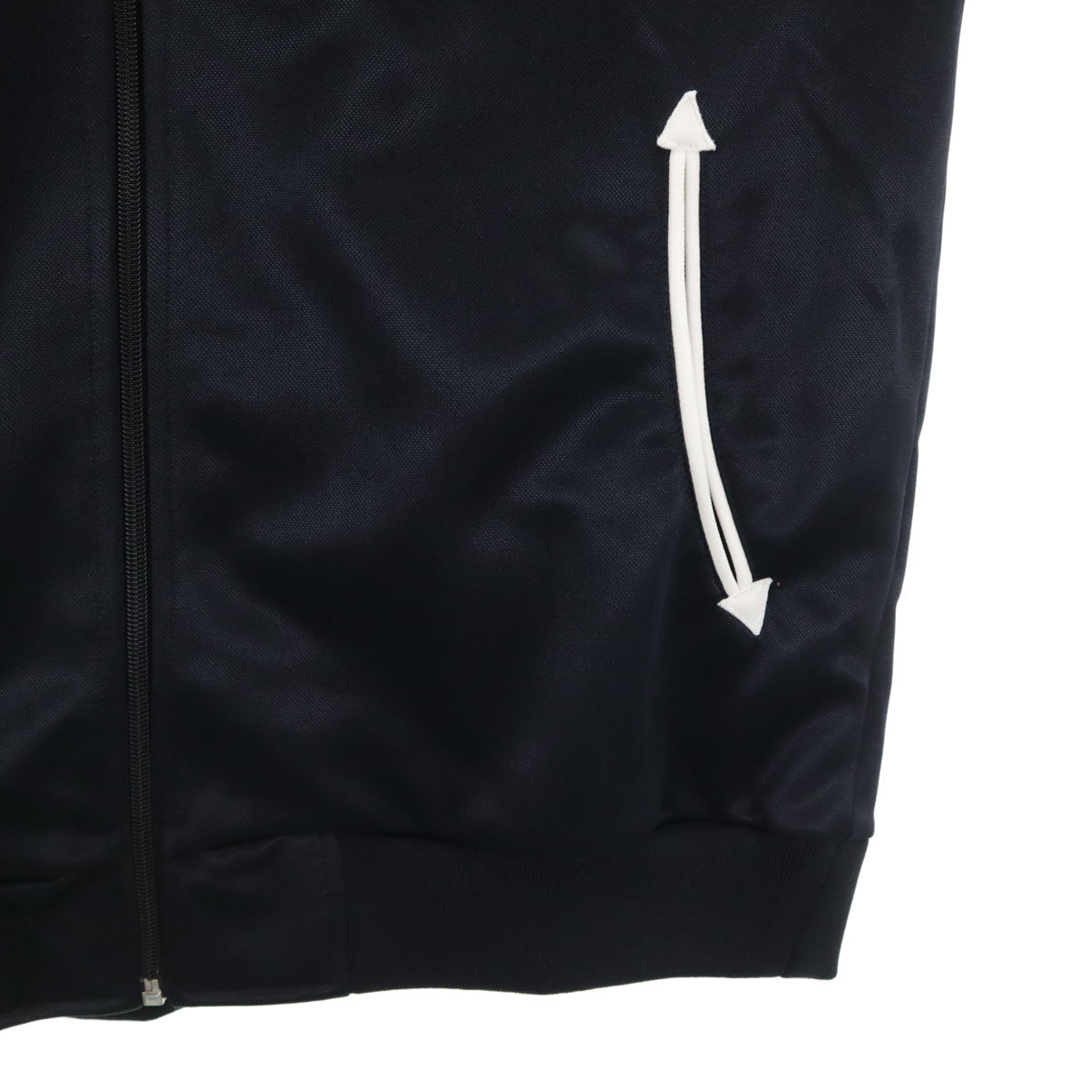 ORIENTAL BRAND 錦 オリエンタルブランドニシキ EVANGELION エヴァンゲリオン コラボ NERV 刺繍 トラックジャケット XL ブラック 和柄 メンズ