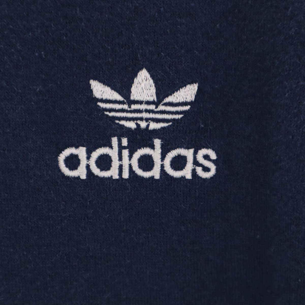 adidas アディダス 70s 80s ヴィンテージ 長袖 スウェット トレーナー M ネイビー デサント メンズ