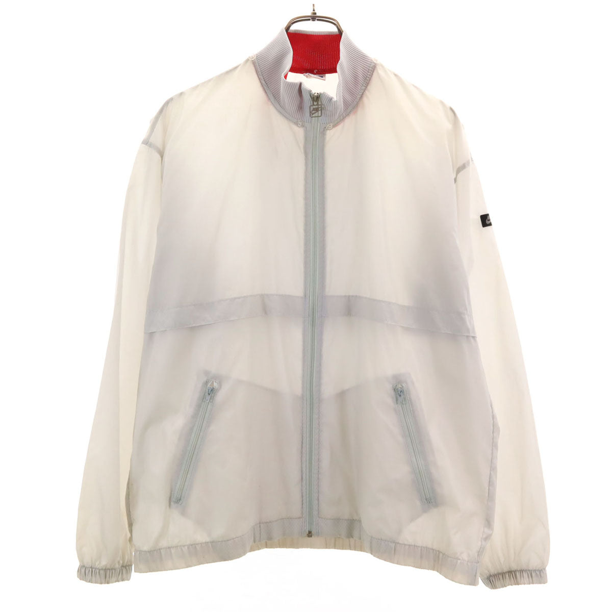 NIKE ナイキ 80s 日本製 ヴィンテージ ウインドブレーカー L グレー ジャケット メンズ