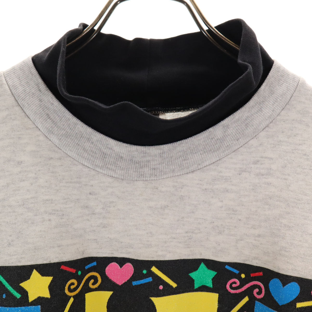 MICKEY UNLIMITED ミッキーアンリミテッド 90s USA製 オールド ミッキーフレンズ 長袖 スウェット トレーナー グレー DISNEY ディズニー メンズ