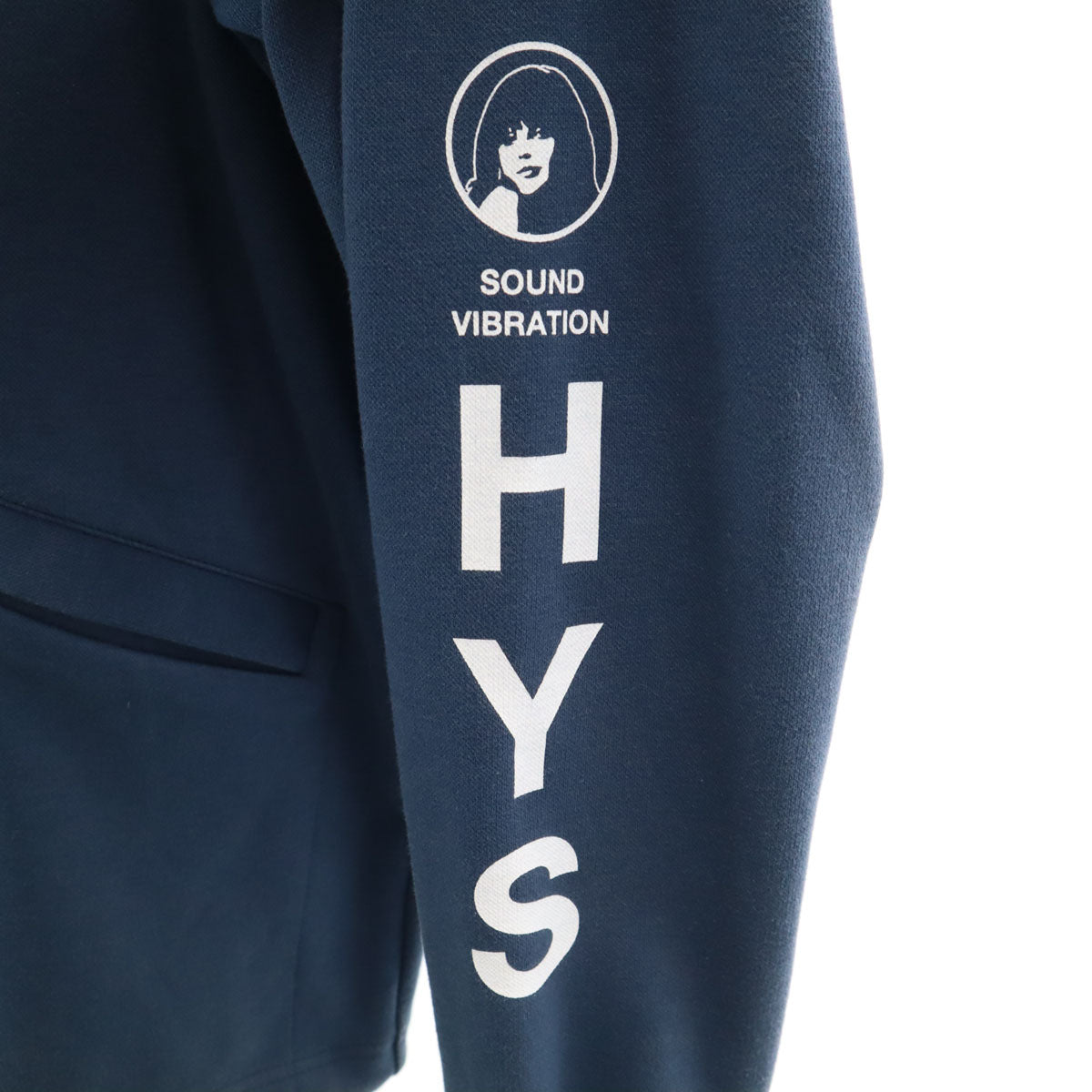 HYSTERIC GLAMOUR ヒステリックグラマー 日本製 スウェット コーチジャケット M ネイビー メンズ