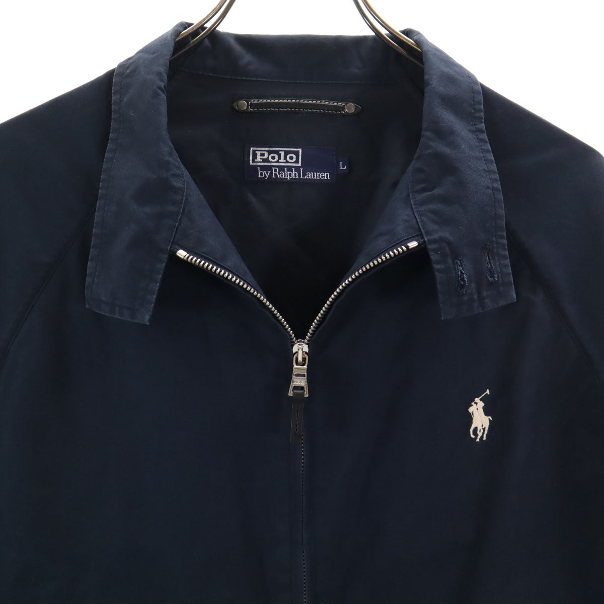 Polo by Ralph Lauren ポロバイラルフローレン スイングトップ L ネイビー ジャケット メンズ