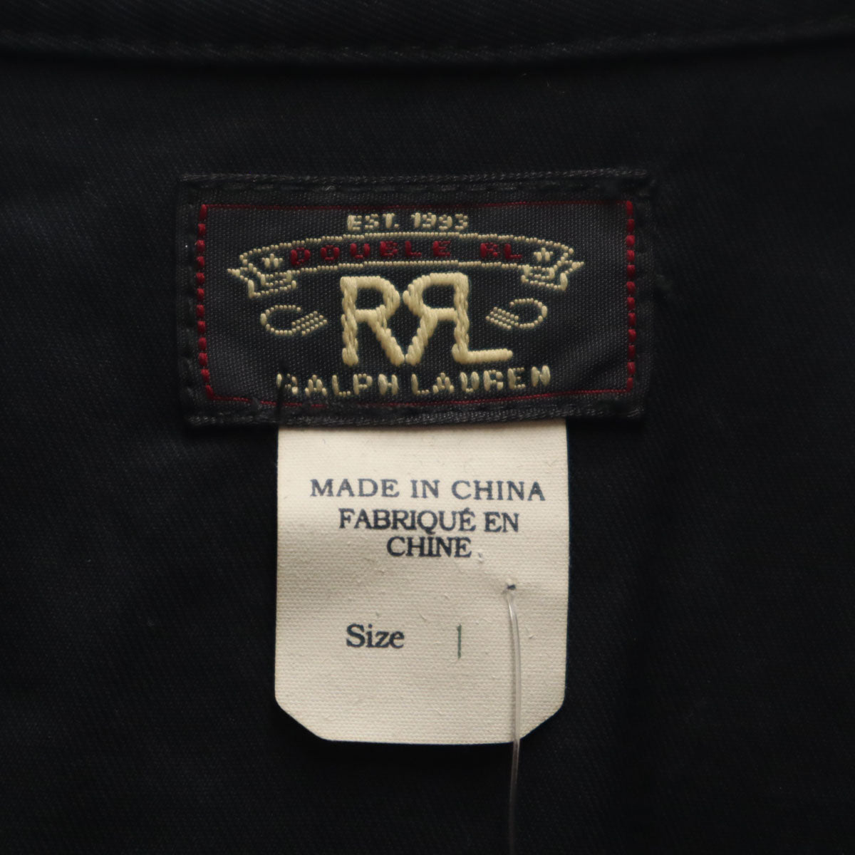 未使用 ダブルアールエル RRL 長袖 ウエスタンシャツ 1 ブラック Ralph Lauren ラルフローレン レディース