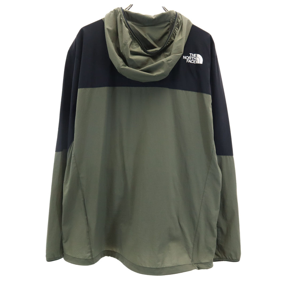 THE NORTH FACE ノースフェイス エニータイムウィンドフーディ ジャケット L オリーブ系 アウトドア NP72070 メンズ
