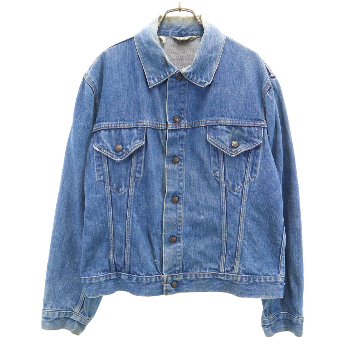 Triple LLL Brand トリプルエルブランド 70s ヴィンテージ デニムジャケット ウォッシュブルー ジージャン トラッカー メンズ