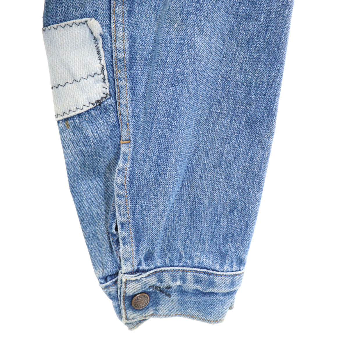 Triple LLL Brand トリプルエルブランド 70s ヴィンテージ デニムジャケット ウォッシュブルー ジージャン トラッカー メンズ