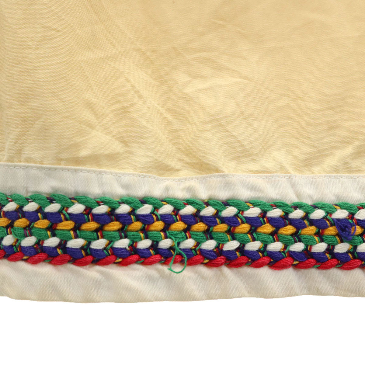 White Stag 70s ヴィンテージ 長袖 ハーフジップ パーカー クリーム プルオーバー レディース