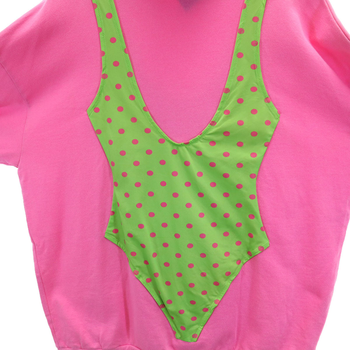 MOSCHINO モスキーノ イタリア製 長袖 スウェットパーカー 40 ピンク レディース