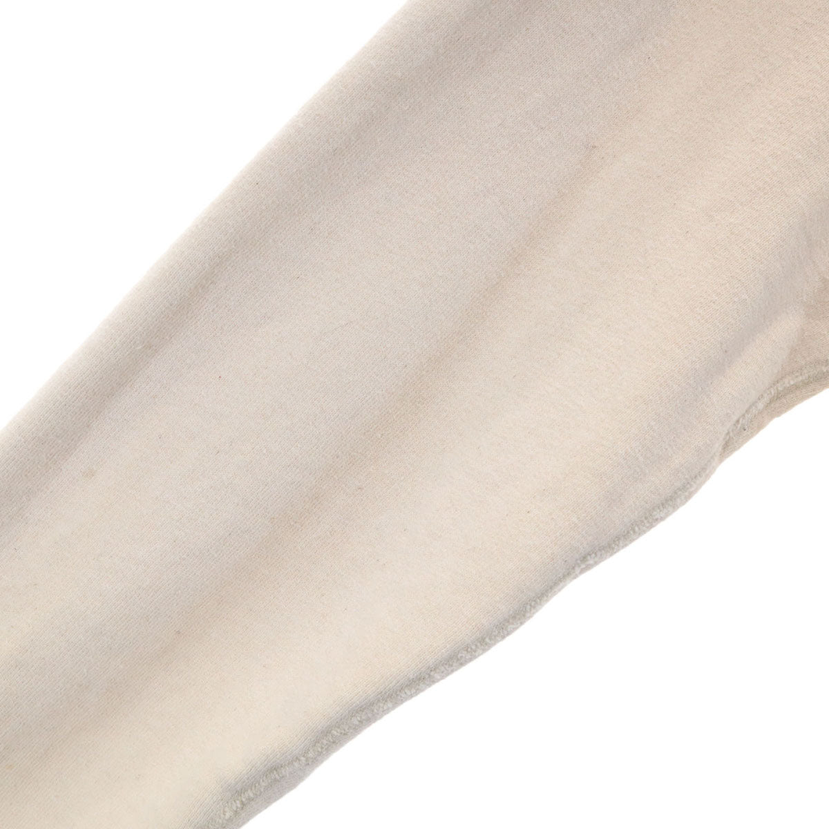 Nigel Cabourn ナイジェルケーボン 日本製 長袖 スウェット ジップパーカー 46 ベージュ メンズ