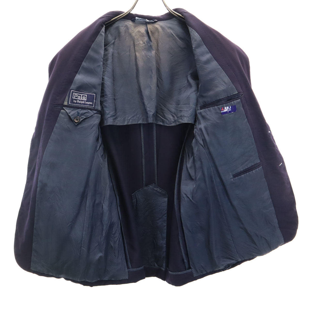 Polo by Ralph Lauren ポロバイラルフローレン 日本製 ウール テーラードジャケット AB4 ネイビー メンズ