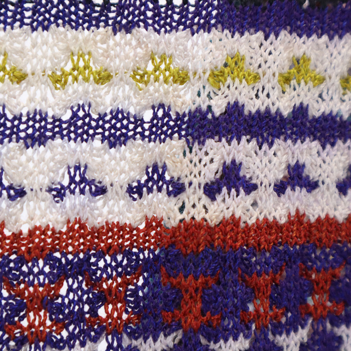 Missoni ミッソーニ イタリア製 リネンブレンド 総柄 長袖 カーディガン 31 レディース