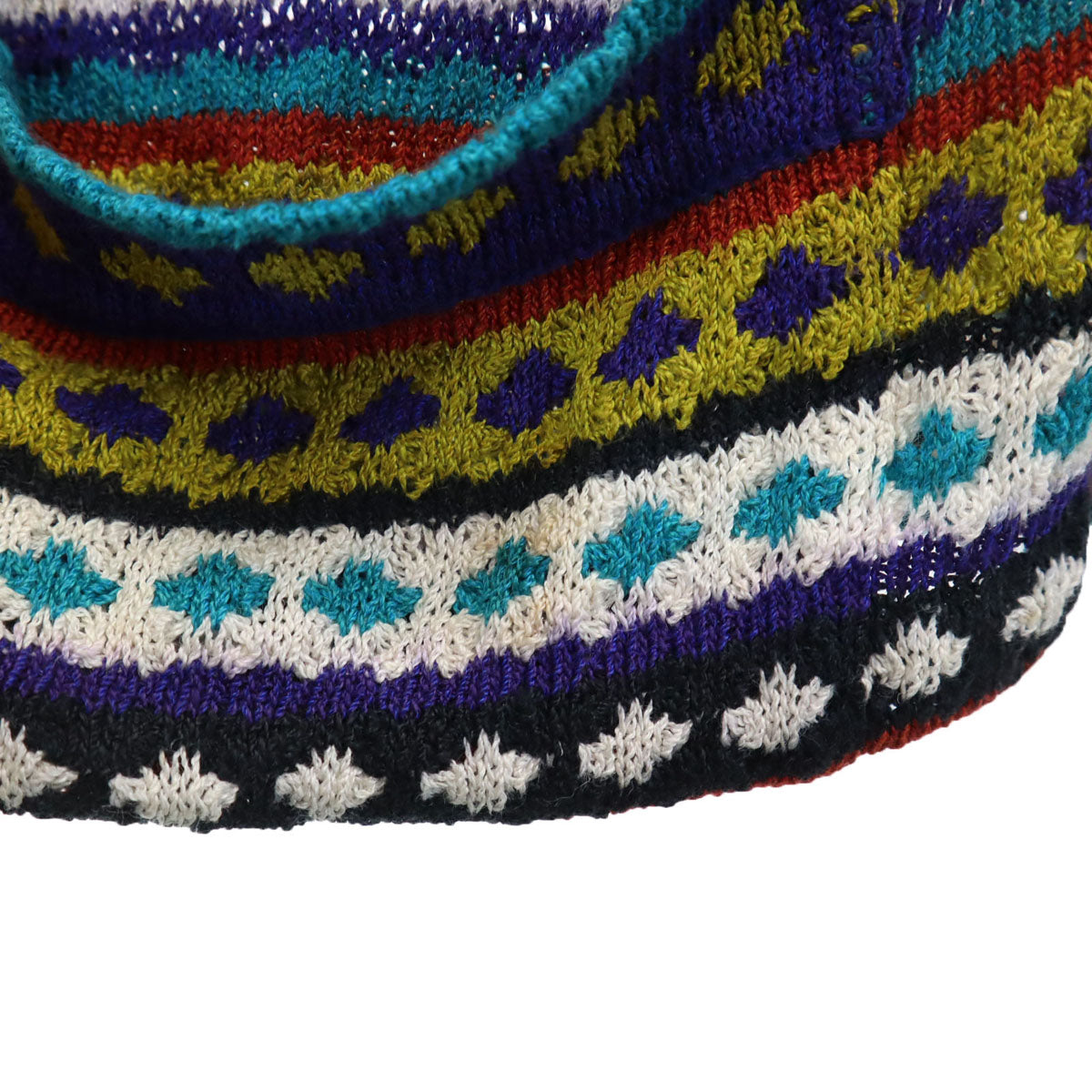 Missoni ミッソーニ イタリア製 リネンブレンド 総柄 長袖 カーディガン 31 レディース