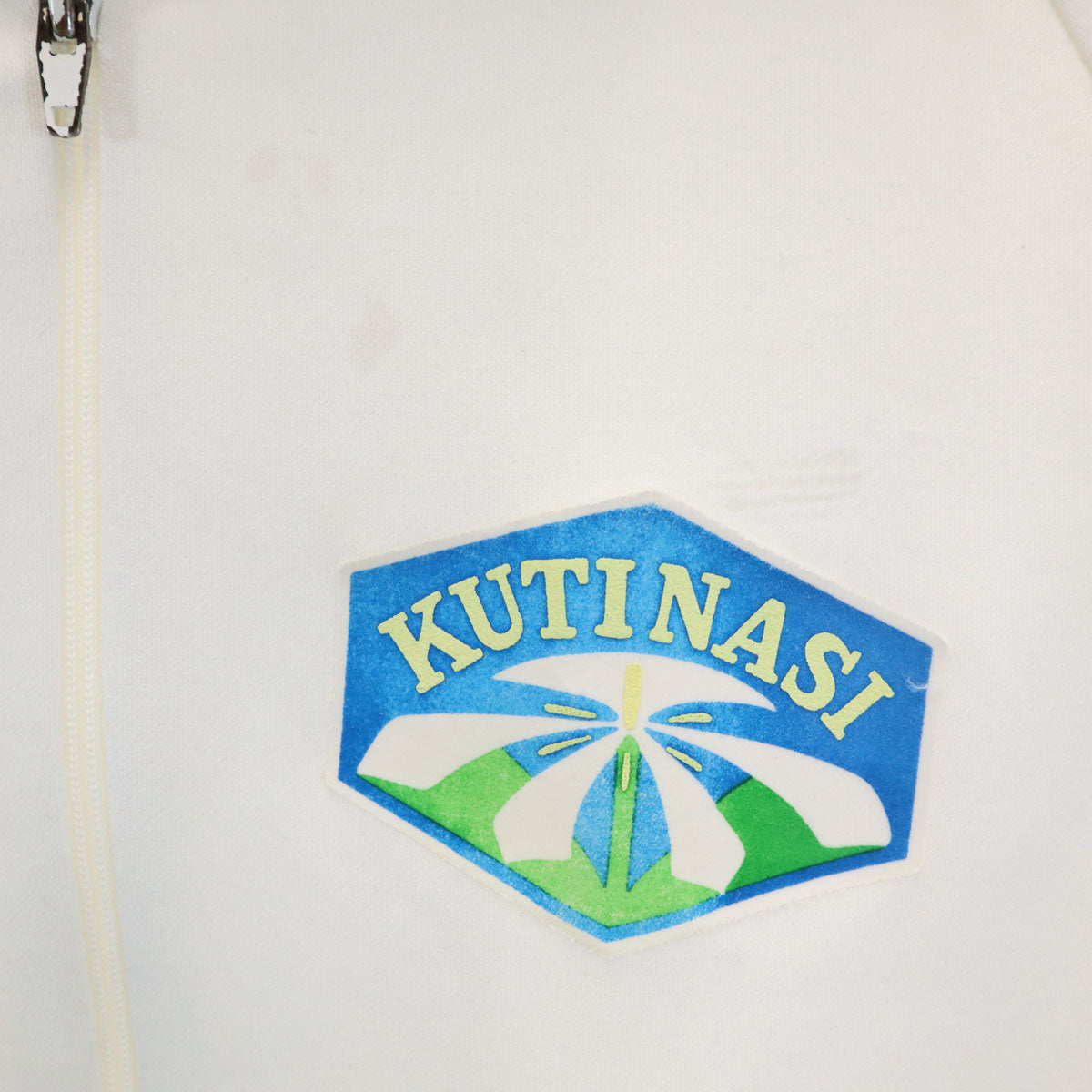 adidas アディダス 70s 80s ヴィンテージ トラックジャケット 4 白系 デサント ジャージ メンズ