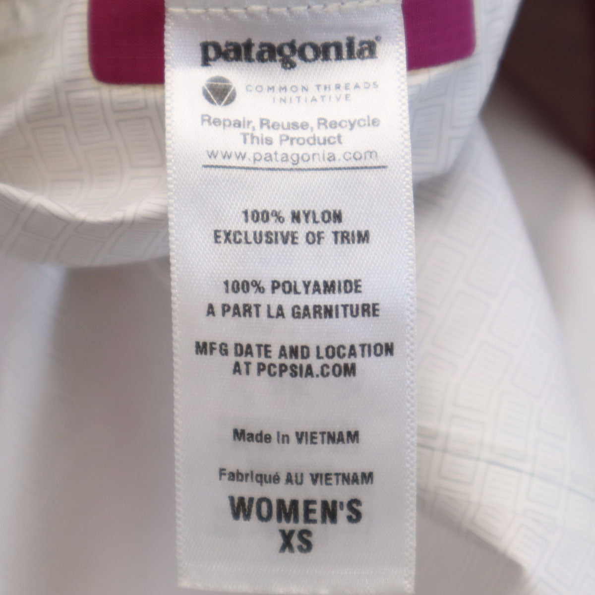 patagonia パタゴニア マウンテンパーカー XS ピンク系 アウトドア 84805SP13 レディース