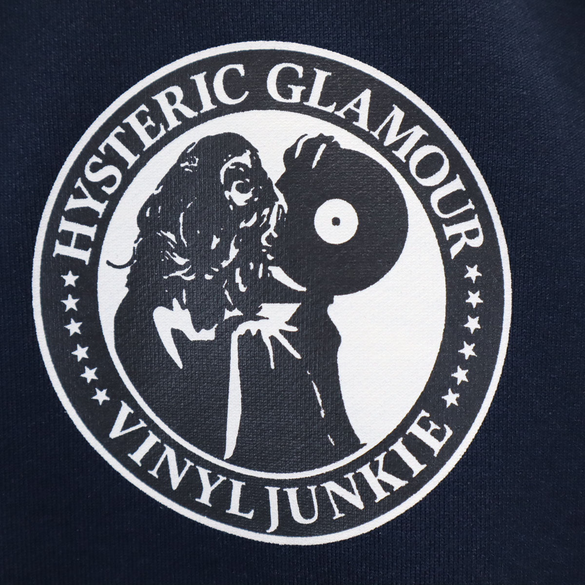HYSTERIC GLAMOUR ヒステリックグラマー 日本製 トラックジャケット F ネイビー レディース