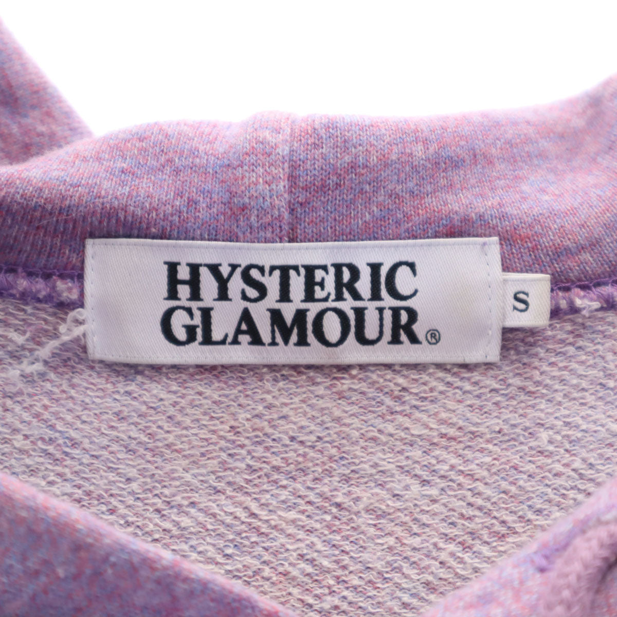 HYSTERIC GLAMOUR ヒステリックグラマー 日本製 長袖 パーカー S パープル メンズ