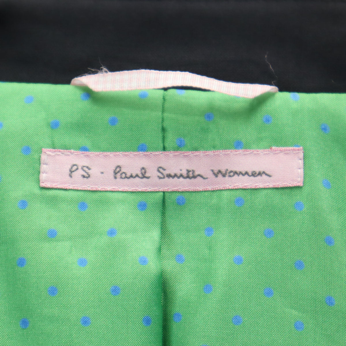 PS Paul Smith ピーエスポールスミス テーラードジャケット 42 ブラック レディース