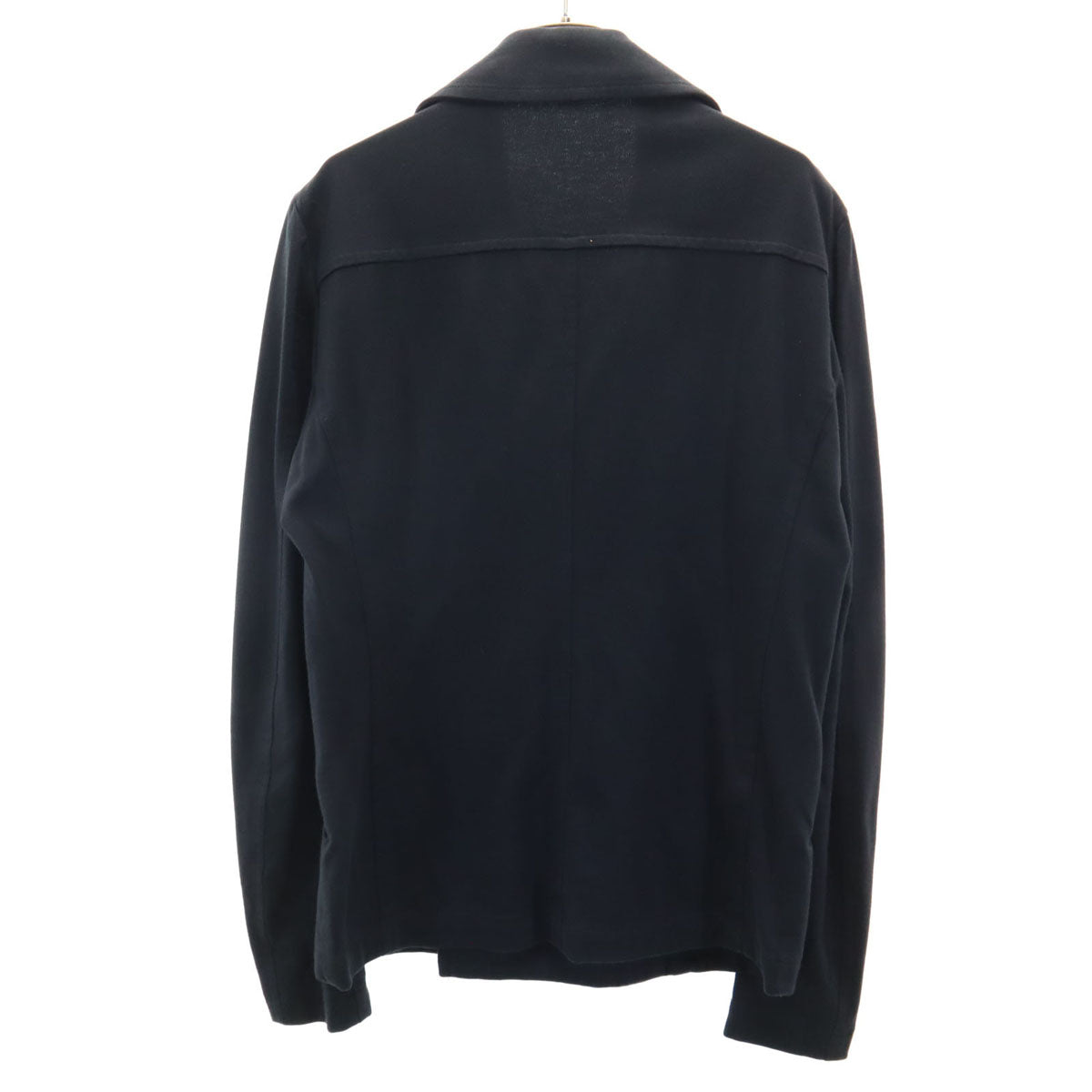 ATTACHMENT アタッチメント 日本製 ウールブレンド ライダース ピーコート 2 黒 メンズ