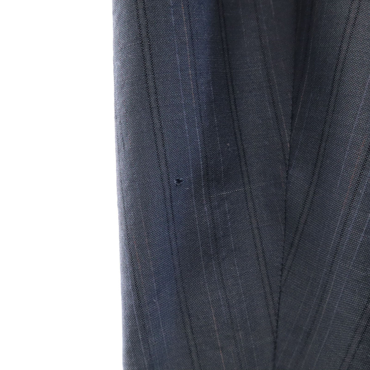 Christian Dior クリスチャンディオール 90s シルクブレンド オールド ストライプ柄 テーラードジャケット M グレー系 MONSIEUR メンズ