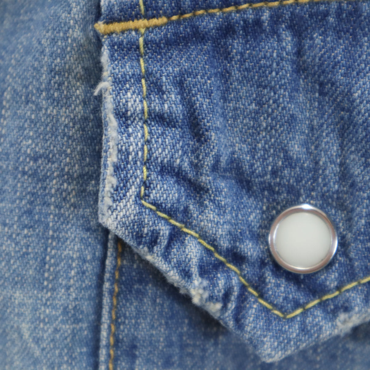 REMI RELIEF レミレリーフ 日本製 スタッズ 長袖 ダメージ加工 デニム ウエスタンシャツ S レディース